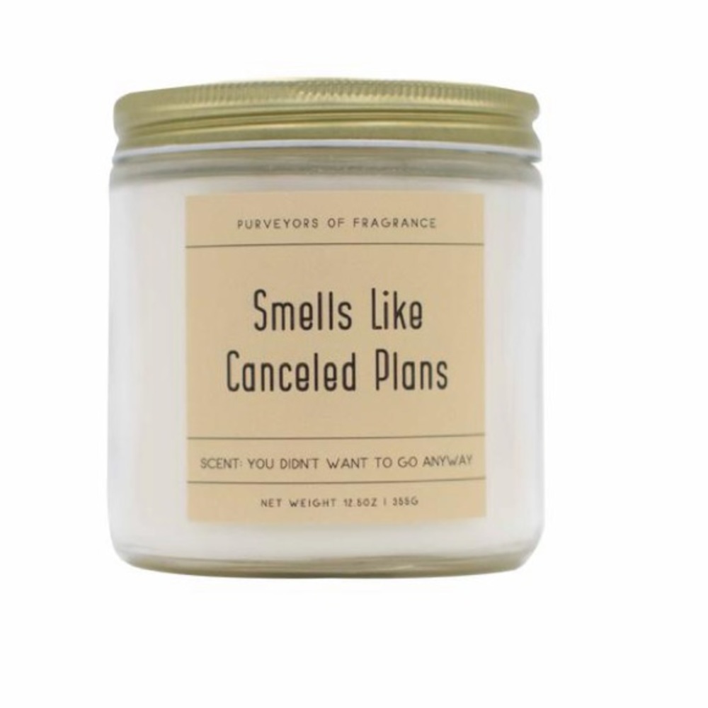 2/$25 - Quarantine candle “Smells like canceled plans” - Picture 3 of 6